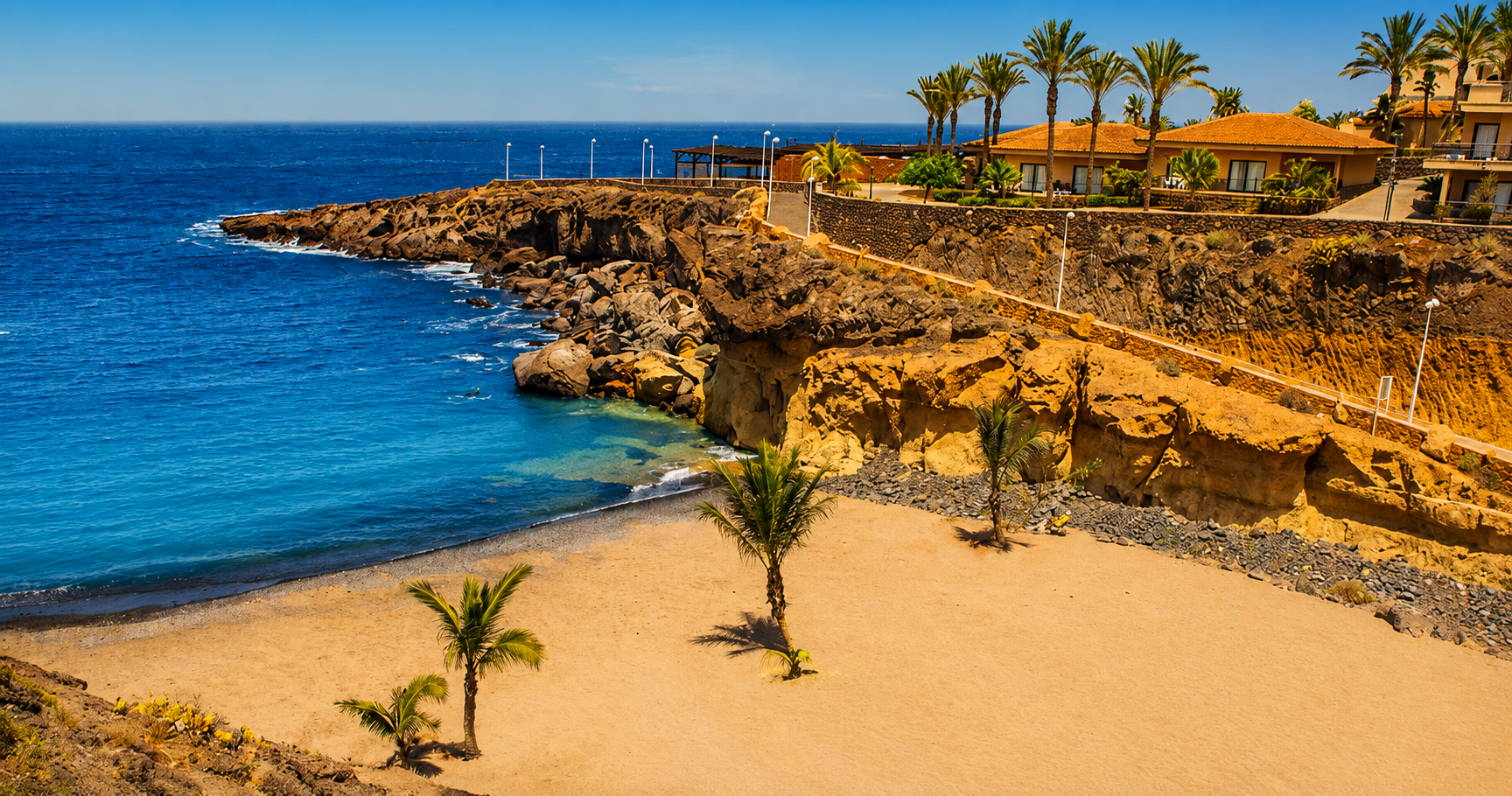 Tenerife rannik ja liivarand